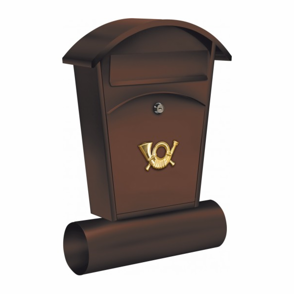 Vorel Poštovní schránka 480x280x80mm hnědá 78592