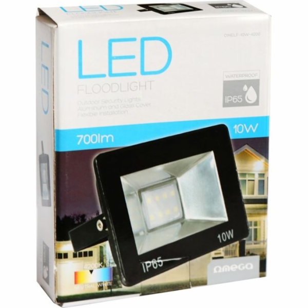 Omega OMEGA LED FLOODLIGHT4200K 10W 220-240V světlomet [4...