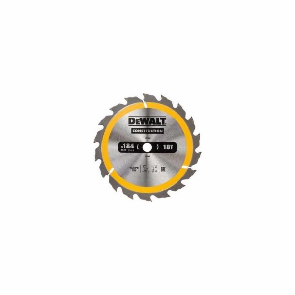 Pilový kotouč Dewalt DT1939 pro přenosné pily 184x16mm (D...