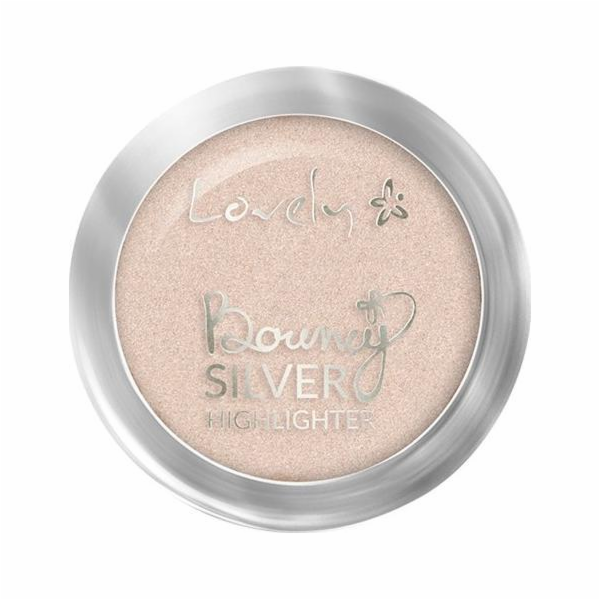 Krásný LOVELY_Bounce Highlighter Stříbrný zvýrazňovač