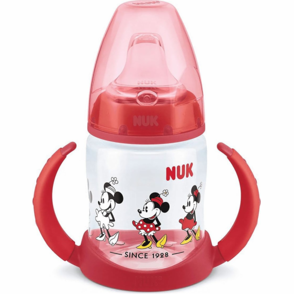 NUK Learning láhev na pití s rukojetí a indikátorem teplo...