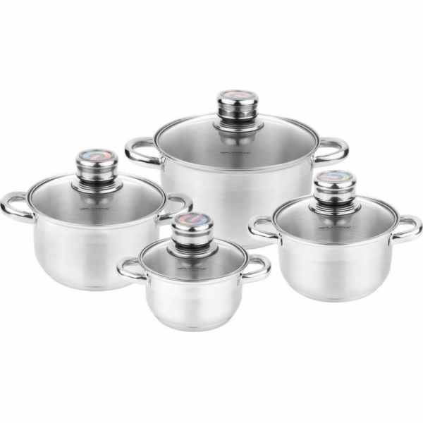 Florina Sada nerezových hrnců Florina s teploměrem Pablo,...