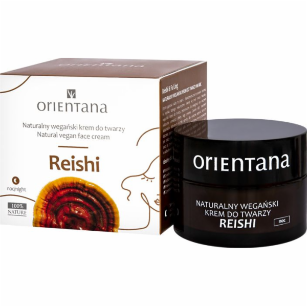 Orientana Orientana - Veganský krém. Reishi. Na noc - 50 ml