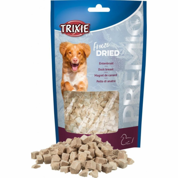Trixie PREMIO mrazem sušená kachní prsa, psí pochoutka, 5...