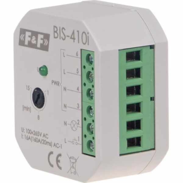 F&F Bistabilní relé BIS-410-LED-24V