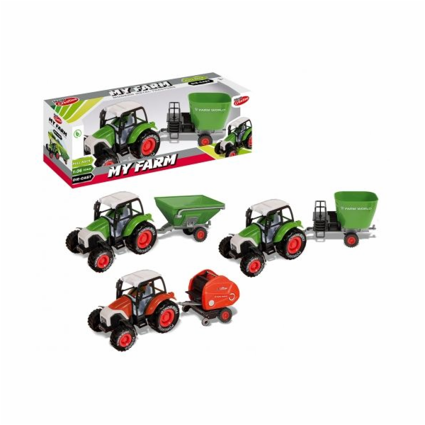 Mega Creative Můj ranč. Traktor se strojem
