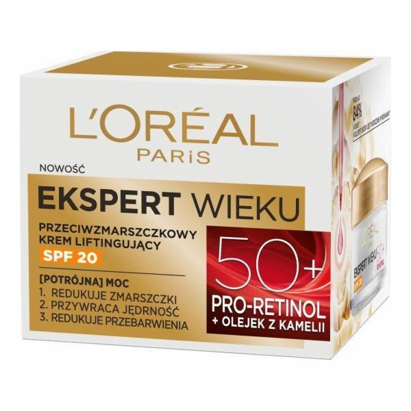 L Oreal Paris L OREAL_Ekspert Wieku 50+ liftingový krém p...