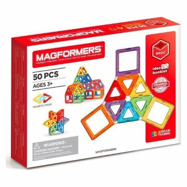 Základní magnetické bloky 50 prvků