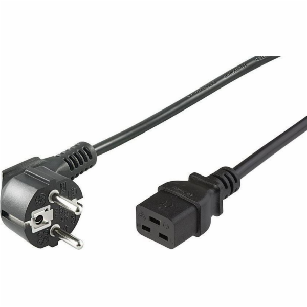 MicroConnect napájecí kabel CEE 7/7 - C19 5m