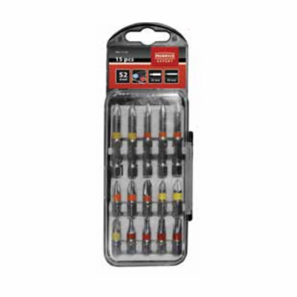 Modeco Sada hrotů PH1-3 Pz1-3 T10-30 15 ks. - MN-15-542