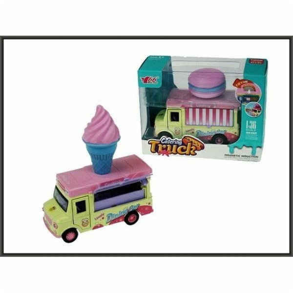 Hipo Auto Food Track 11cm magnet Donut/Ice MY66-Q1297/98 ...