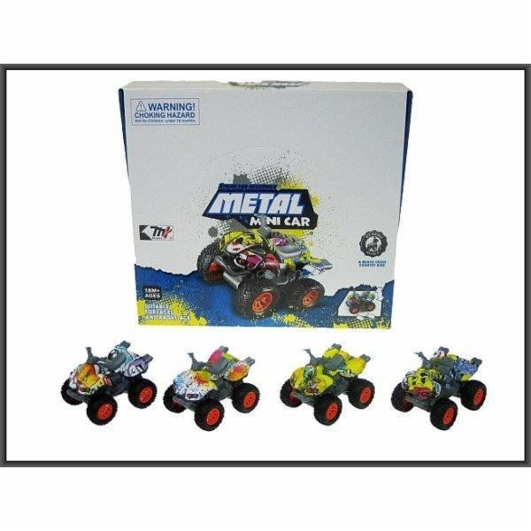 Hipo Quad barevný 10cm kovový p12 mix barev 0783-135 cena...