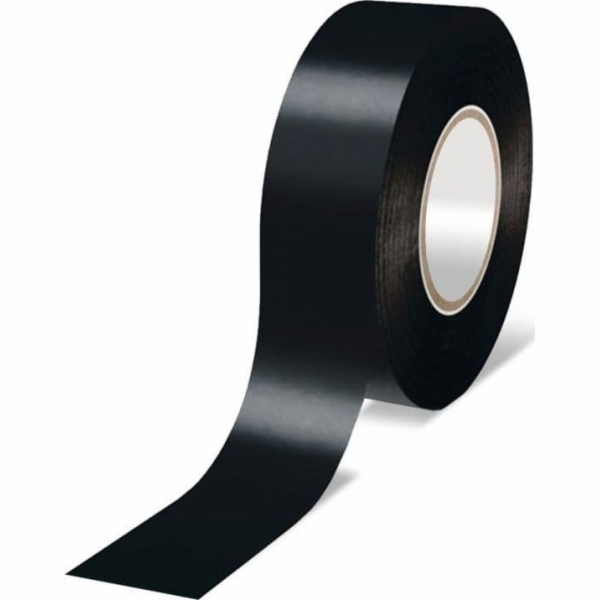 Dedra PVC elektroizolační páska, černá, 19mmx20m