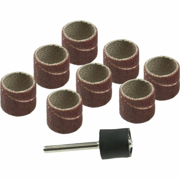 Dedra Brusný pás 12,7 mm, K60, K120, sada 9 ks