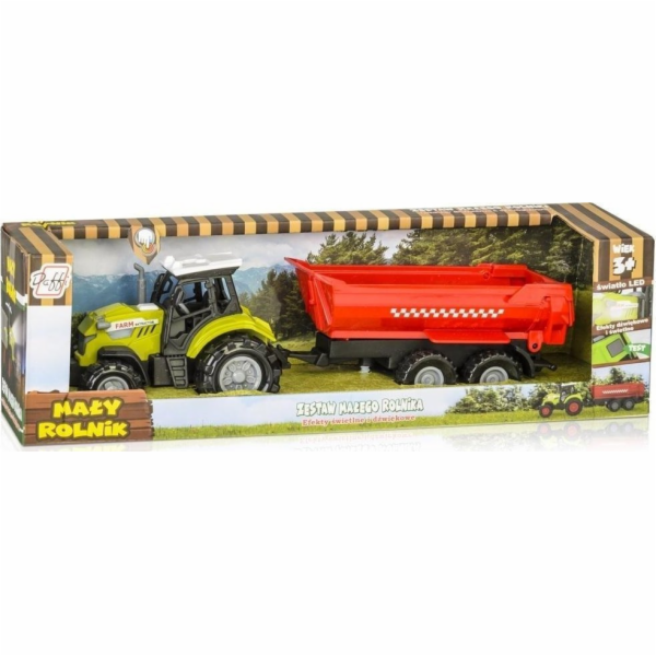 Daffi Tractor se sklápěcím přívěsem