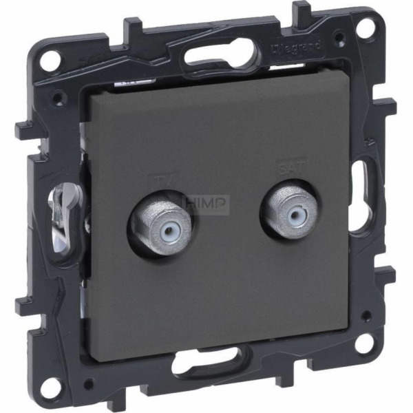 Legrand Niloe Step 863476 TV anténní zásuvka typu F, dvoj...