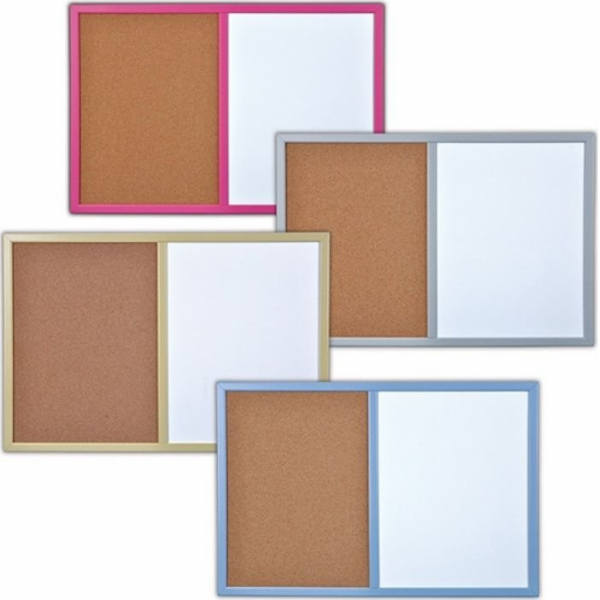 Deska Bi-Office Dryness. -korek, BI-OFFICE Combo, 60x40cm...