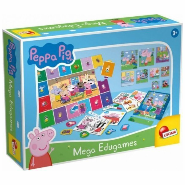 Lisciani Mega sada vzdělávacích her Peppa Pig
