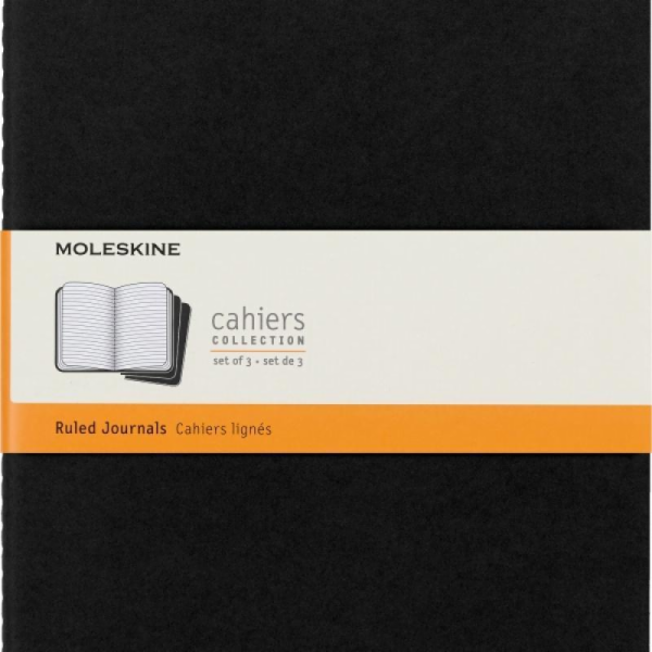 Moleskine SADA 3 ČASOPISŮ MOLESKINE CAHIER XL (19X25CM) P...