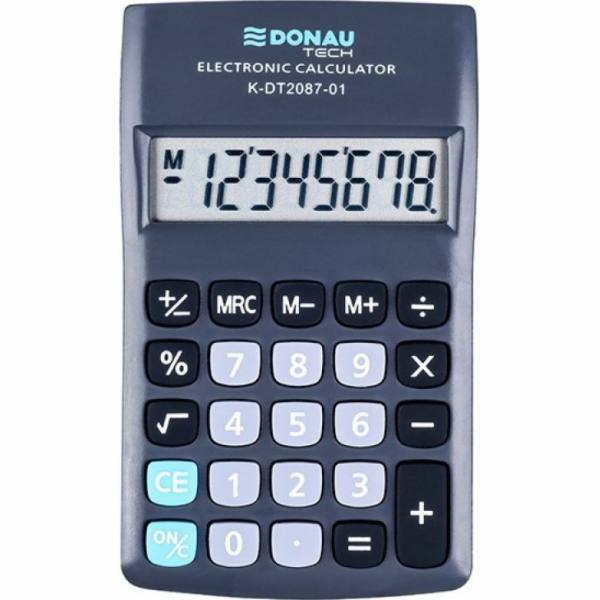 Kalkulačka Donau Kapesní kalkulačka DONAU TECH, 8místná. ...