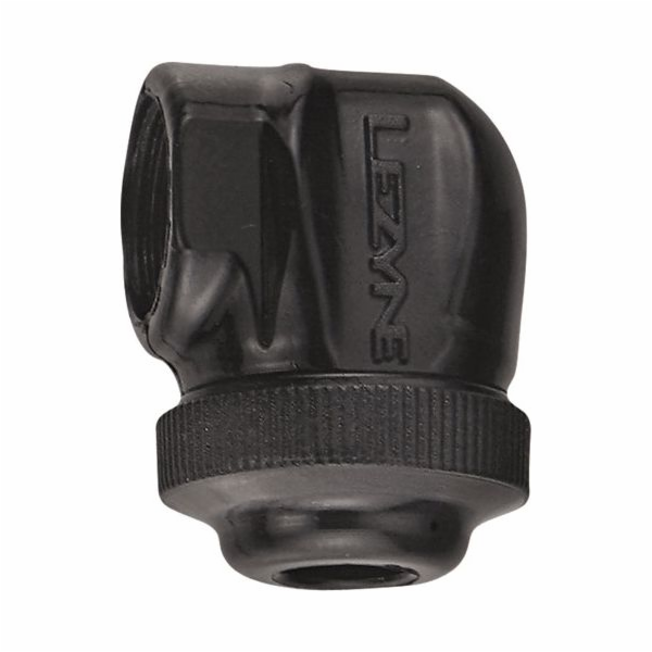 Špička pumpy Lezyne NY SPEED CHUCK 90 stupňů. plast černý