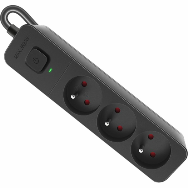 Prodlužovací kabel Defender SFS 131, 1,5 m, 3 zásuvky