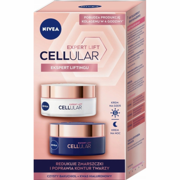 NIVEA_SET Cellular Expert Lift SPF30 denní krém proti stá...