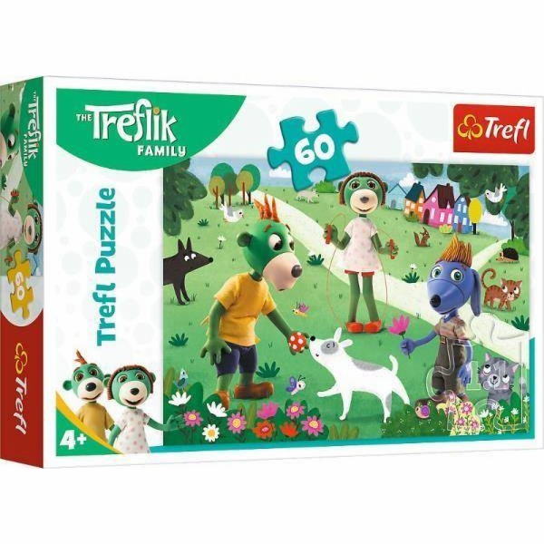Puzzle 60 Radostný den Treflik TREFL