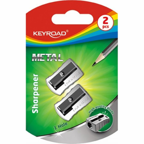 Keyroad Single hliníkové ořezávátko, 2 kusy