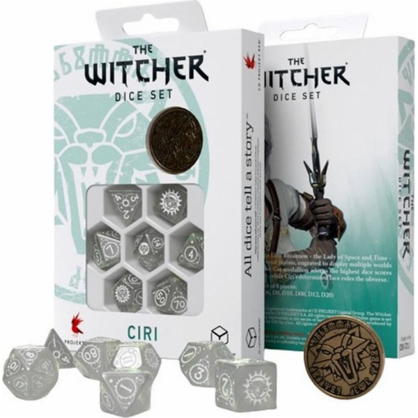 Sada kostek Q-Workshop The Witcher: Ciri - Lady of Times ...