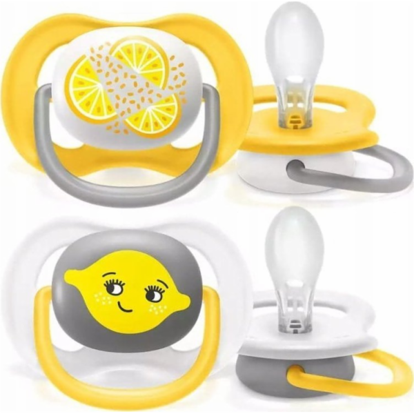 Ultra Air Happy Lemon dudlík 2 ks. 6-18m Avent