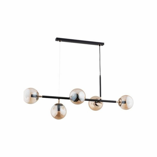 Alfa Dansa 63020 závěsná lampa 5x40W E14 černá