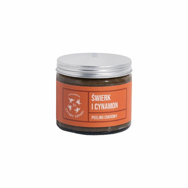 špačci Cukrový peeling Smrk a skořice 250 ml