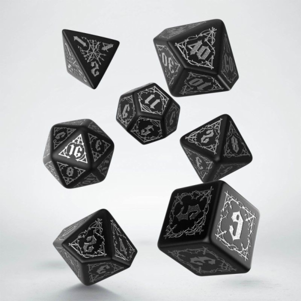 Q-Workshop Sada kostek - Bloodsuckers - Black and Silver