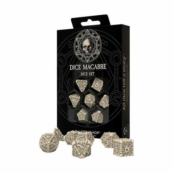 Sada kostek Q-Workshop: Macabre