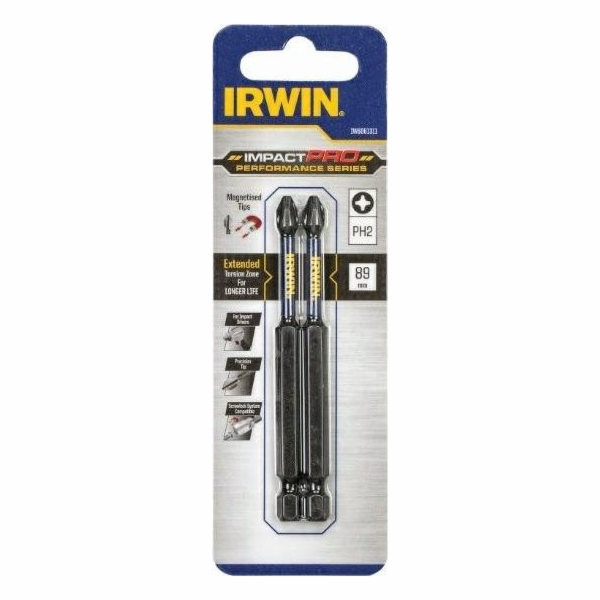 ZDVIH HROJE IRWIN. PH2 x 89mm/2ks.