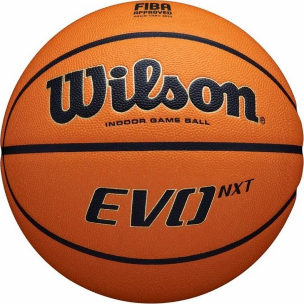 Herní míč Wilson EVO NXT FIBA WTB0965XB Orange 7