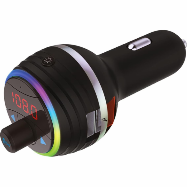 FM vysílač PeiYing FM vysílač do auta s funkcí Bluetooth ...