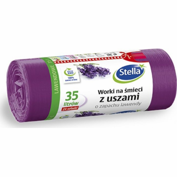 Stella Pytle na odpadky s uchy STELLA, vůně levandule, 35...
