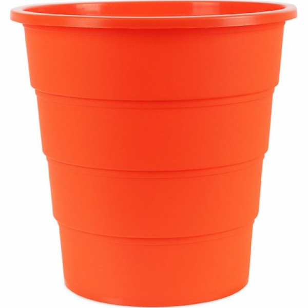 Kancelářské potřeby oranžový odpadkový koš