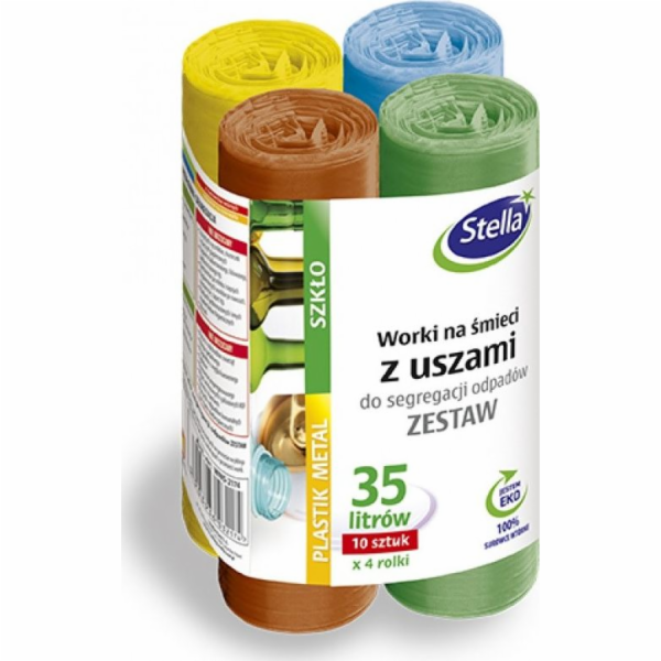 Stella STELLA sáčky s uchy, na separaci odpadu, sada, 35 ...