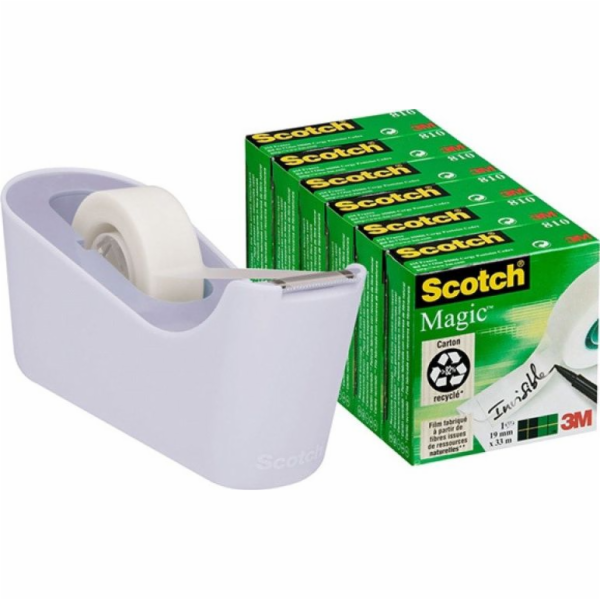 Scotch Magic kancelářská páska (C18-6L) matná 6 ks.