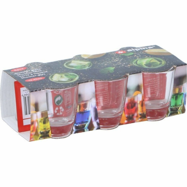 Alpina - Sklenice na panáky 45 ml 6 ks.