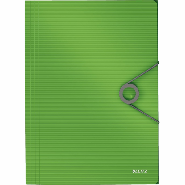 Leitz VYSÍLÁNÍ S GUMA LEITZ SOLID A4 PP ZELENÁ (45631050)