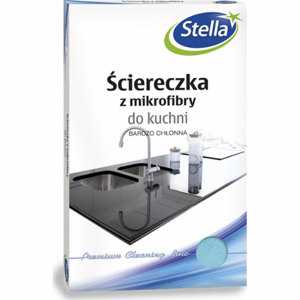 Stella STELLA utěrka z mikrovlákna, do kuchyně, 1 ks, mix
