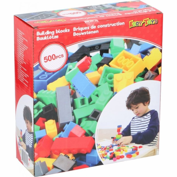 Eddy Toys Sada bloků 500 ks.