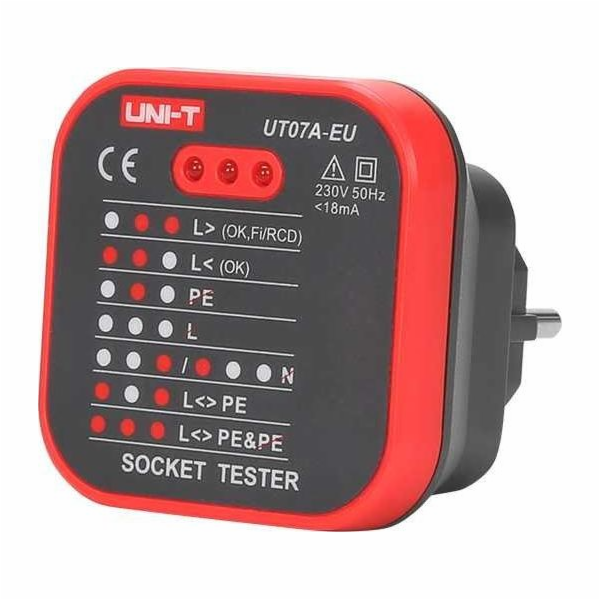 Uni-T Indikátor sítě 230 V AC Uni-T UT07A-EU