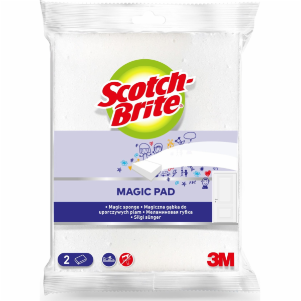 Kouzelná houba 3M Scotch Brite 2 ks.