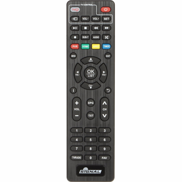 Dálkový ovladač určený pro tunery T2 SIGNAL SERIES PILOT-...