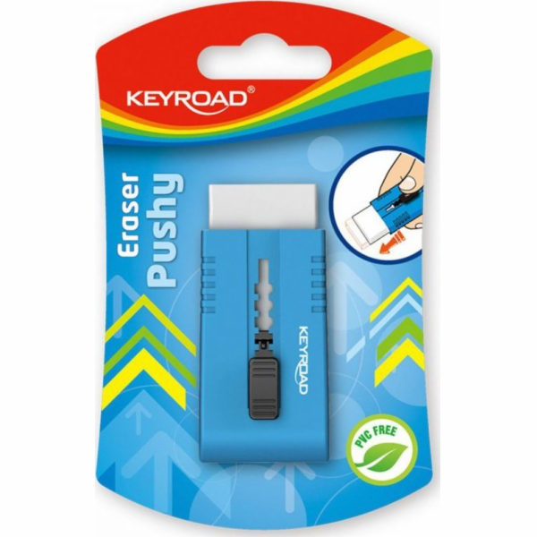 Keyroad Keyroad Push Universal Eraser, Blister, Mix Colors